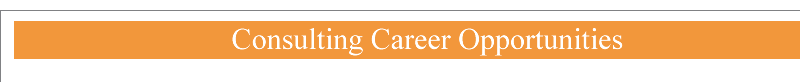 Healthcare Consulting Career Opportunities
